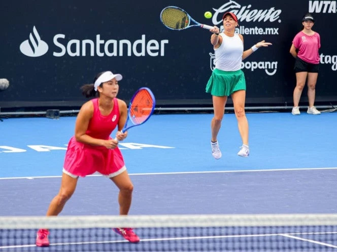 Giuliana Olmos avanza en dobles a segunda ronda del Guadalajara Open