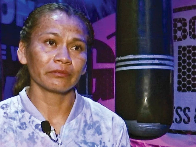 El dolor de Inés Escobedo se va cuando boxea; historia de vida y fuerza