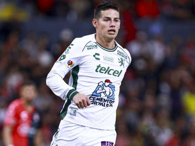 James Rodríguez debuta con León remontando al Atlas; provocó penal