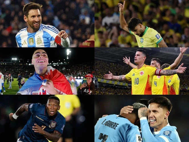 Eliminatorias Conmebol: Posiciones previo a la última jornada