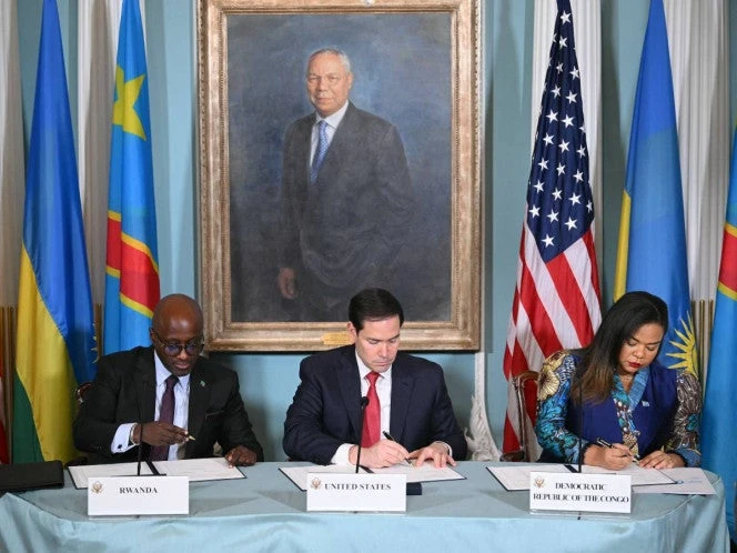 Ruanda y RDC firman acuerdo de paz en EU para frenar al M23