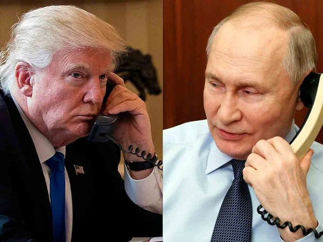 Trump anuncia negociaciones de alto el fuego entre Rusia y Ucrania tras llamada positiva con Putin
