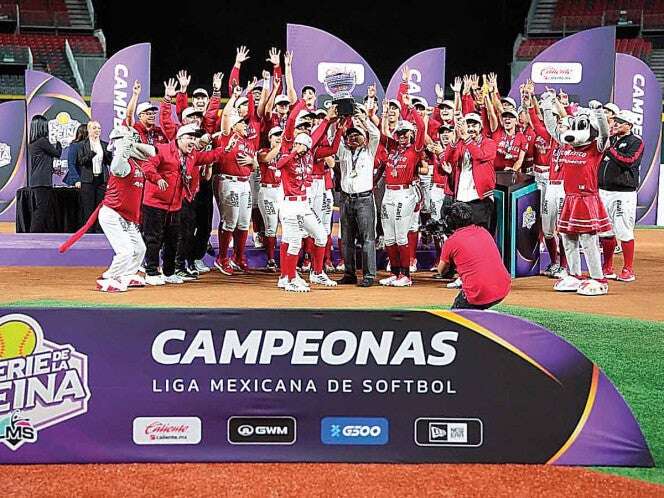 Son las nuevas reinas de la Liga Mexicana de Softbol