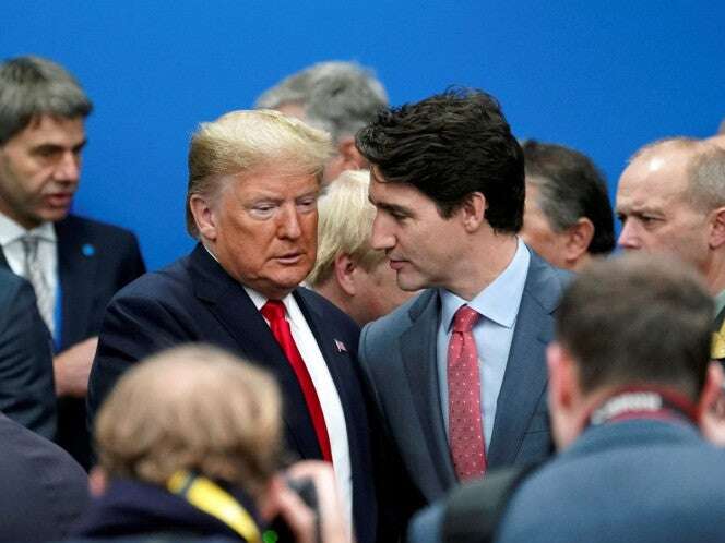 Trump acusa a Trudeau de usar los aranceles 