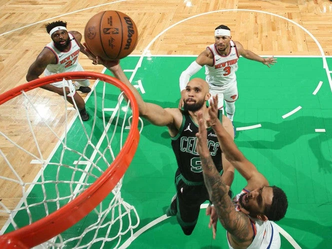 Celtics sobreviven sin Jayson Tatum y doblegan a Knicks