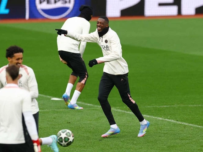 Ousmane Dembelé vuelve a entrenar con el PSG