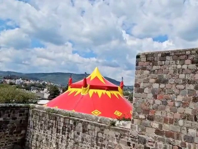 Convierten inmueble histórico en un circo en Tlaxcala 