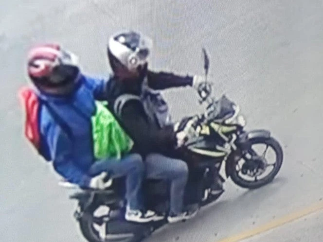 Caen dos 'motorratas' tras asaltar un banco en Tlaxcala 