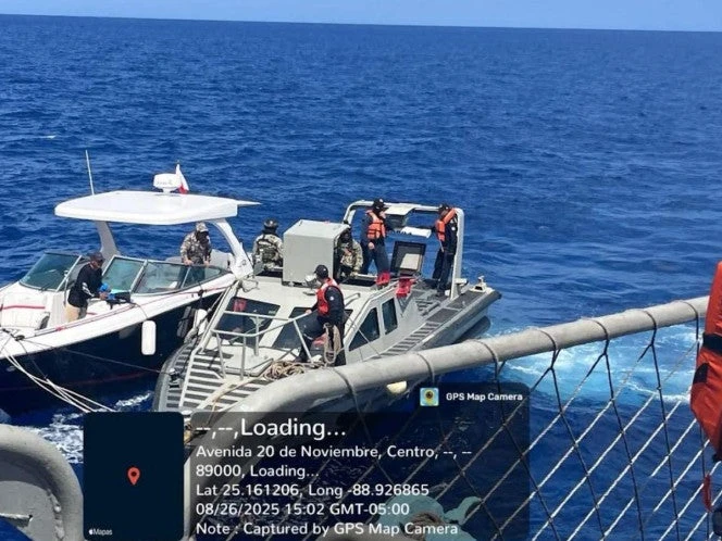 Semar localiza la ‘Chuleta’, embarcación reportada como desaparecida en Quintana Roo