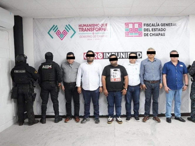 Detienen por extorsión a funcionarios del Colegio de Bachilleres de Chiapas