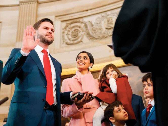 JD Vance ya es el nuevo copiloto de la Casa Blanca