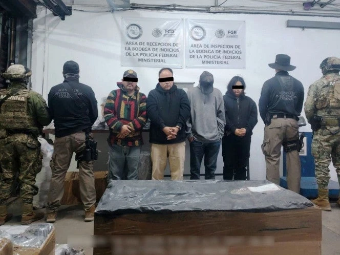 Semar desmantela red que alteraba maquinaria industrial para traficar droga por mar