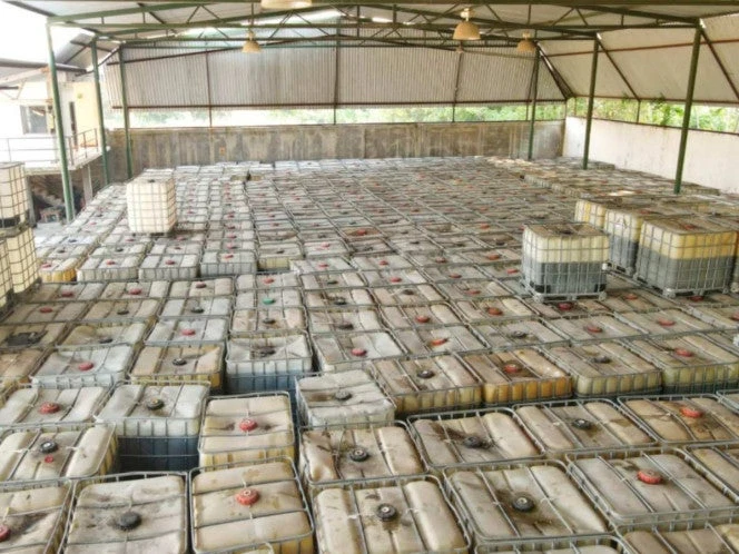 García Harfuch confirma aseguramiento de un millón y medio de litros de hidrocarburo 