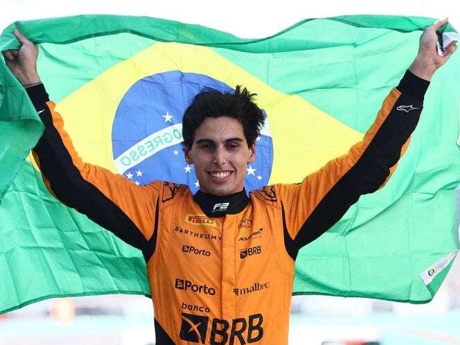 Gabriel Bortoleto gana premio al Novato del Año de la FIA