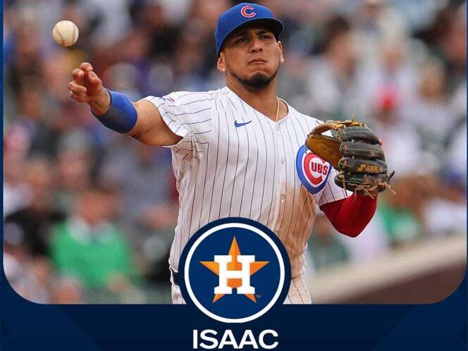 Cambian a Isaac Paredes a los Astros