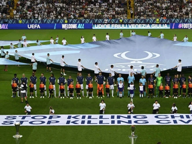 UEFA lanza mensaje contra violencia en Gaza antes de Supercopa PSG vs Tottenham