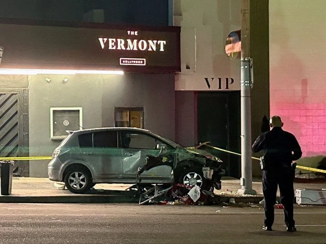 Atropello masivo en un club nocturno en Los Ángeles deja 30 heridos