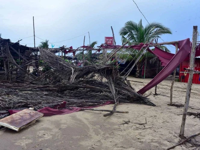 Reporte preliminar de afectaciones por el huracán ‘Erick’ en Guerrero