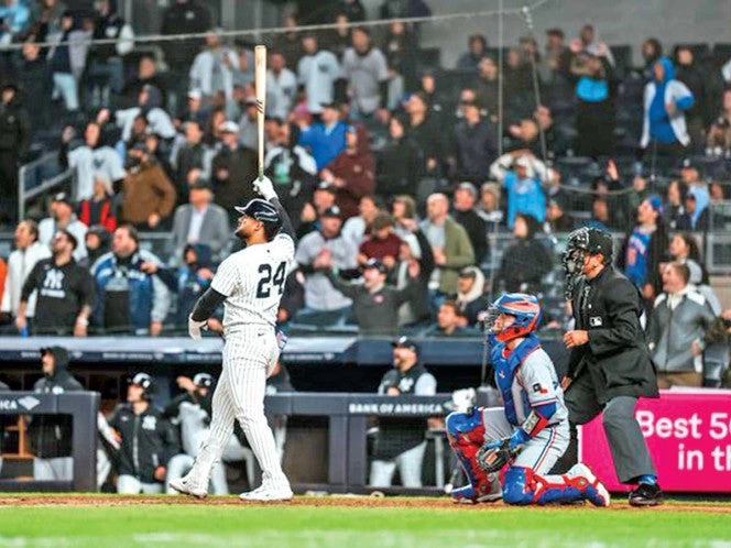 El walk-off llegó desde Marte; Yankees espaciales