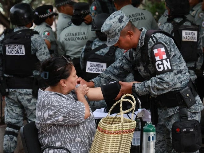 Guardia Nacional fortalece su vínculo con la sociedad en Ixtapan de la Sal