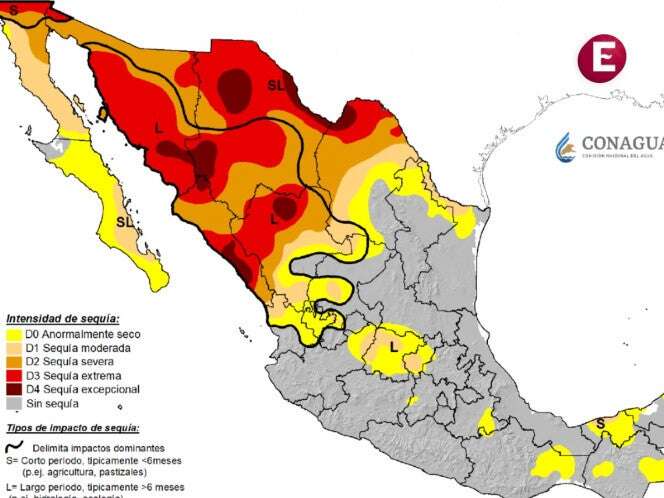 Aumenta a 55.1% superficie afectada en México por la sequía