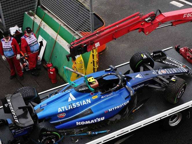 Carlos Sainz se culpó por accidente en Australia