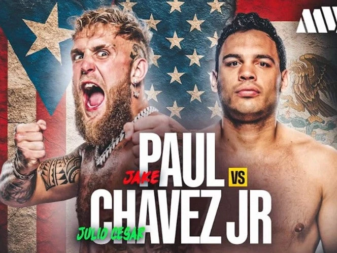 Única forma de ver Jake Paul vs JC Chávez Jr