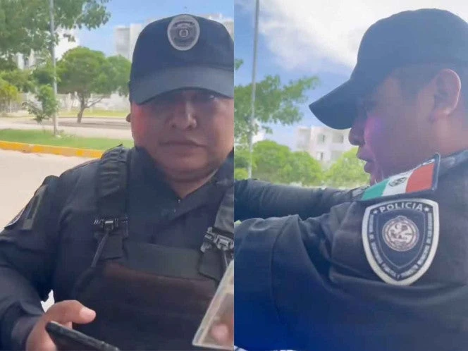 Policía acorrala a joven estudiante para quitarle el celular en Playa del Carmen | VIDEO