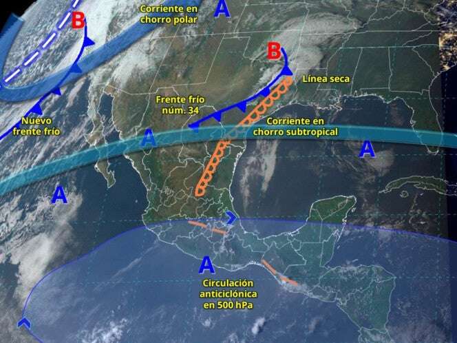 Clima en México este 13 de marzo de 2025: Llega un nuevo frente frío 