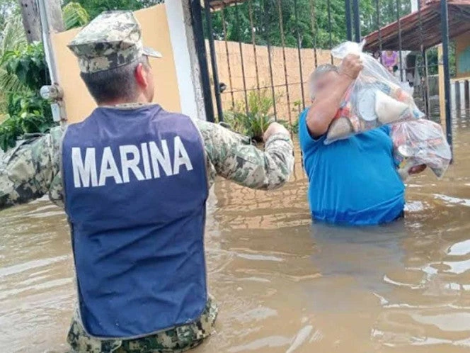 Semar apoya a afectados por Tormenta “Barry” en Tamaulipas