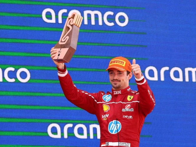 Leclerc admite que la fortuna lo ayudó a conseguir el podio en España 