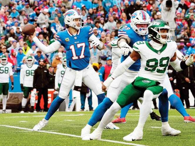 Josh Allen llega a 40 pases de anotación por quinta campaña