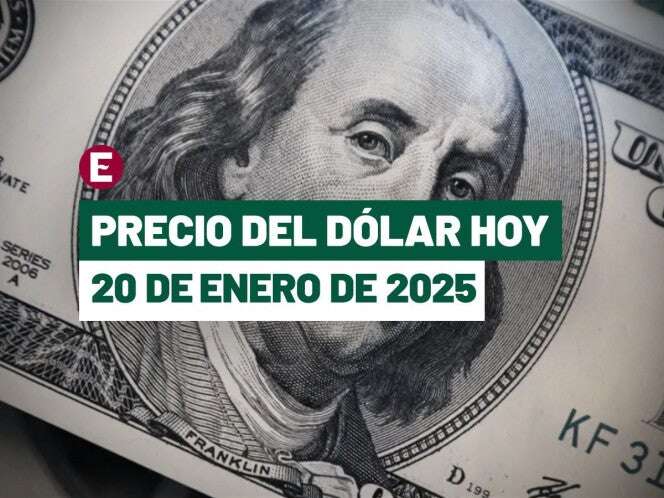 ¡Peso 'borra' pérdidas iniciales! Precio del dólar hoy 20 de enero de 2025