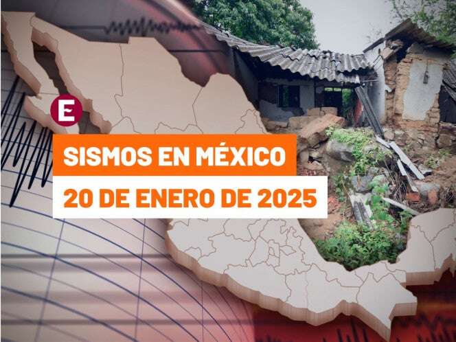 Sismo hoy 20 enero 2025 México. Últimas noticias temblores, microsismos