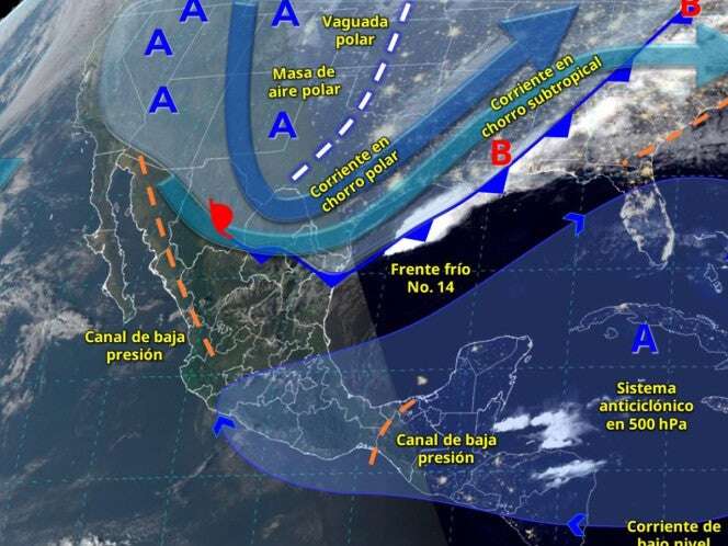 Clima en México este 11 de diciembre de 2024: Prevén heladas en 16 estados y “Norte” 