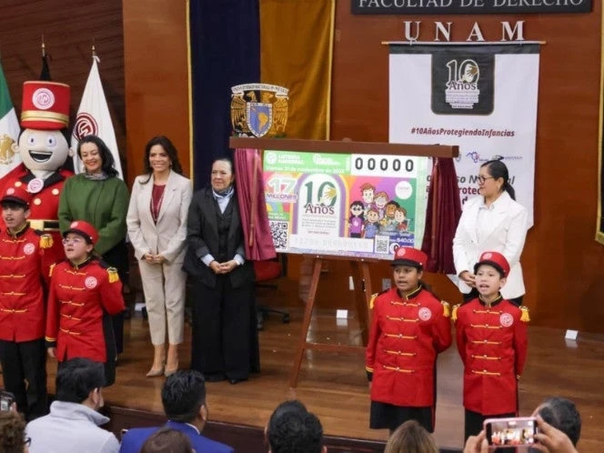Lotería Nacional reconoce en sorteo a la PFPNNA 