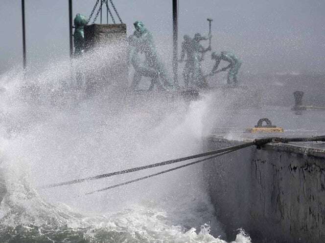 Alertan por fuertes vientos del Norte en Veracruz por frente frío 24