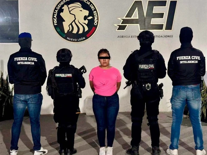 Detienen a joven de 19 años, calificada como generadora de violencia en NL