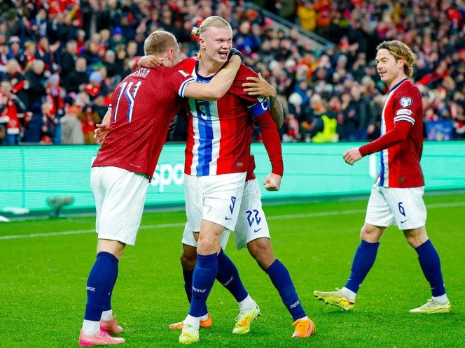 Noruega y Haaland ponen un pie en el Mundial 2026