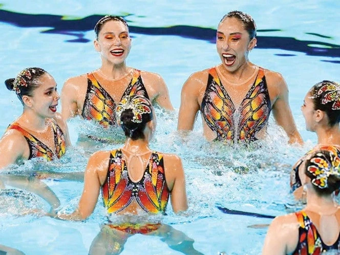 México logra sexto lugar en rutina libre de natación artística en Mundial de Singapur