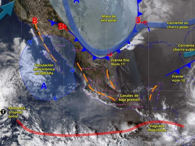 Clima en México este 29 de octubre de 2025: Se esperan lluvias, frío y 'Norte' en estos estados