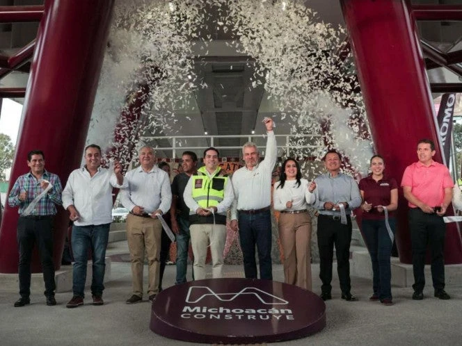 En Michoacán, destaca Bedolla inversión histórica en infraestructura por 40 mil mdp