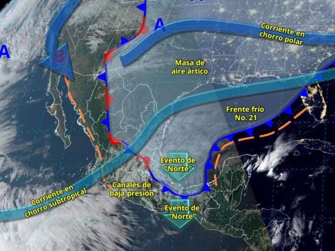 Clima en México este 7 de enero de 2025: Llega la segunda tormenta invernal