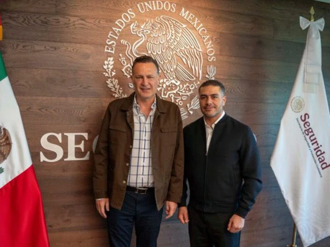 Mauricio Kuri se reúne con Omar García Harfuch