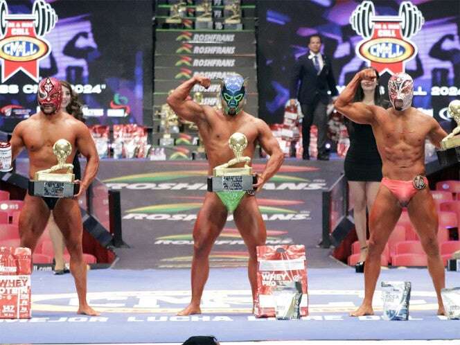 Los mejores cuerpos: Astral es Mr CMLL 2024 y Olympia, Miss CMLL