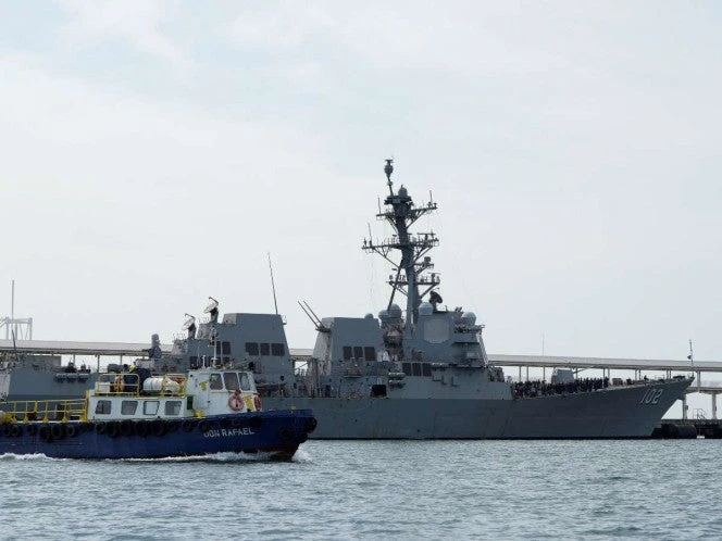Trump afirma que EU disparó contra barco que transportaba drogas desde Venezuela