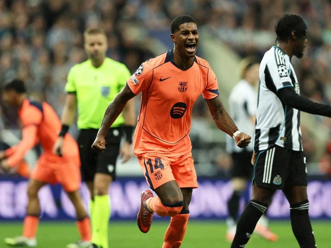 Rashford resuelve para el Barcelona