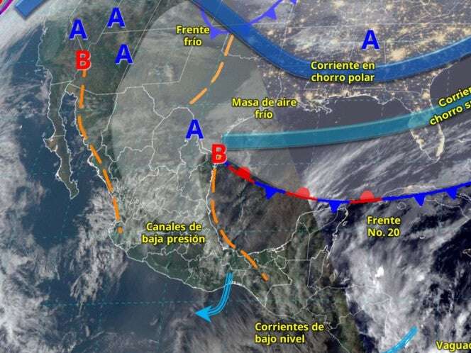 Clima en México este 3 de enero de 2025: Se esperan lluvias y heladas