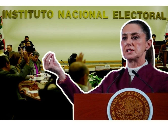 Claudia Sheinbaum va por reforma electoral, asegura que INE se extralimitó