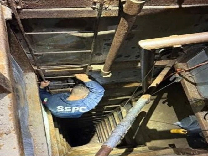 En 15 días aseguran narcotúnel y cae operador de los Arellano Félix: SSPC